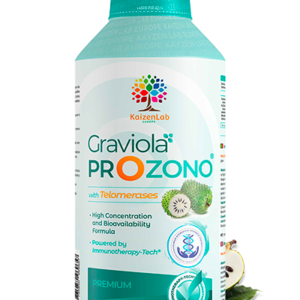 Graviola prozono con Telomerasa. Extracto concentrado de Graviola Guanabana con Ozono,Telomerasa y Pau de Arco.Complemento ideal en prevención y tratamiento de cáncer